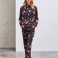 FLUID FLOWER PRINT TROUSERS