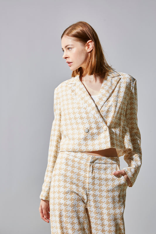 HOUNDSTOOTH BLAZER