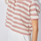 PINK STRIPED COTTON TOP